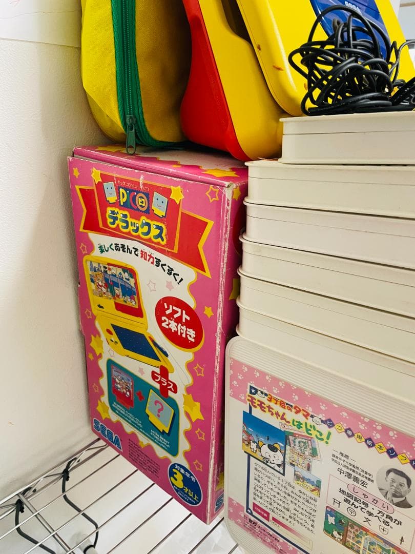 SEGA PICO ピコ　本体　絵本ソフトセット　AVケーブル付　知育玩具