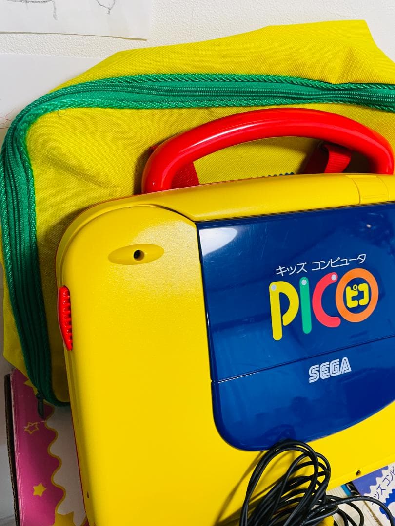 SEGA PICO ピコ　本体　絵本ソフトセット　AVケーブル付　知育玩具