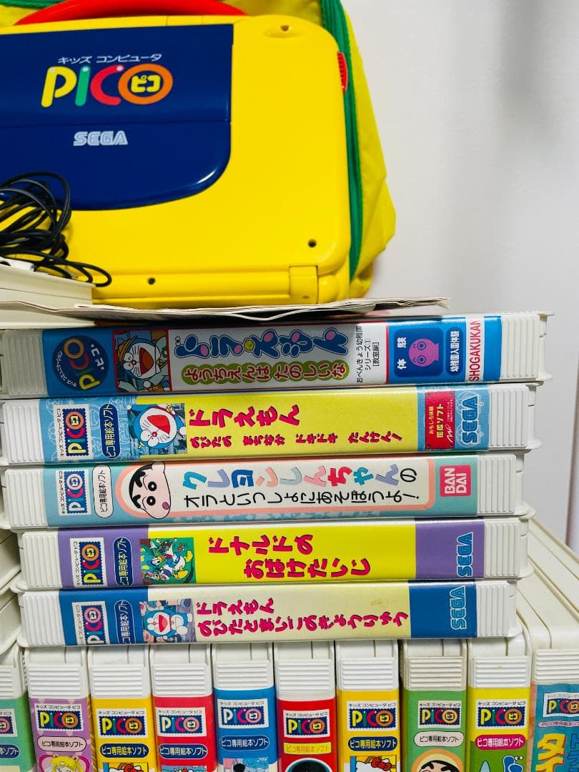 SEGA PICO ピコ　本体　絵本ソフトセット　AVケーブル付　知育玩具