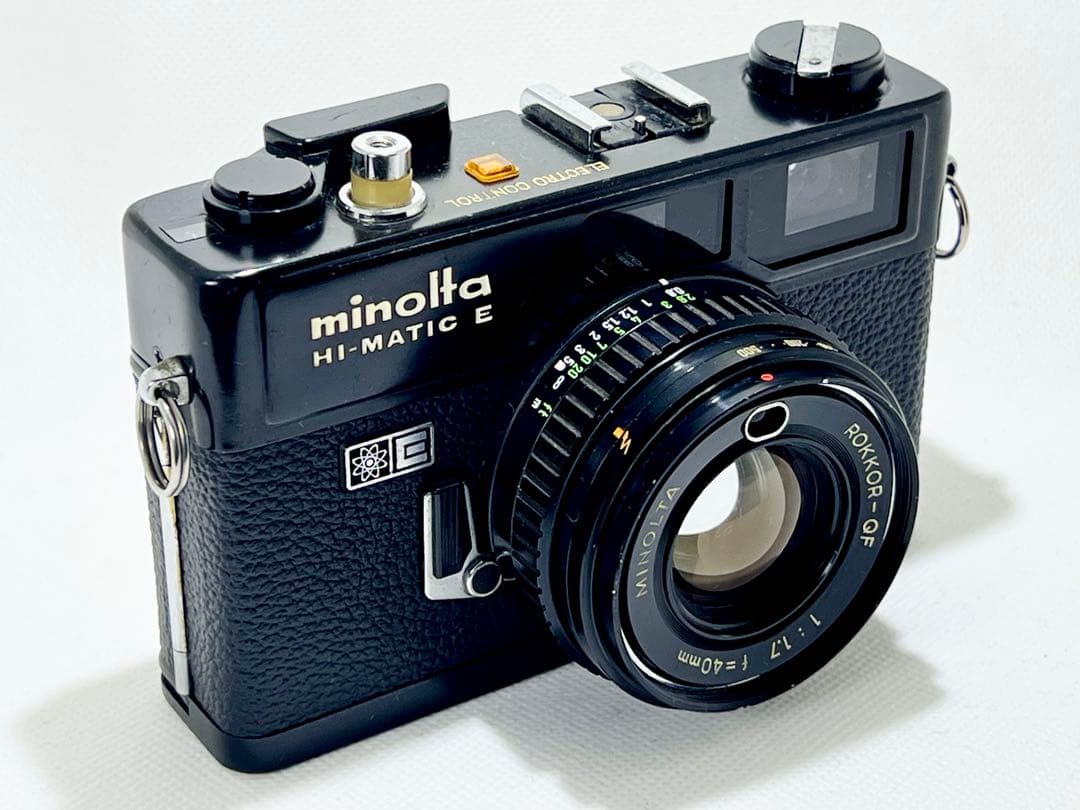 動作品　Minolta HI-MATIC E フィルムカメラ