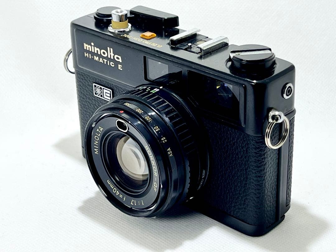 動作品　Minolta HI-MATIC E フィルムカメラ