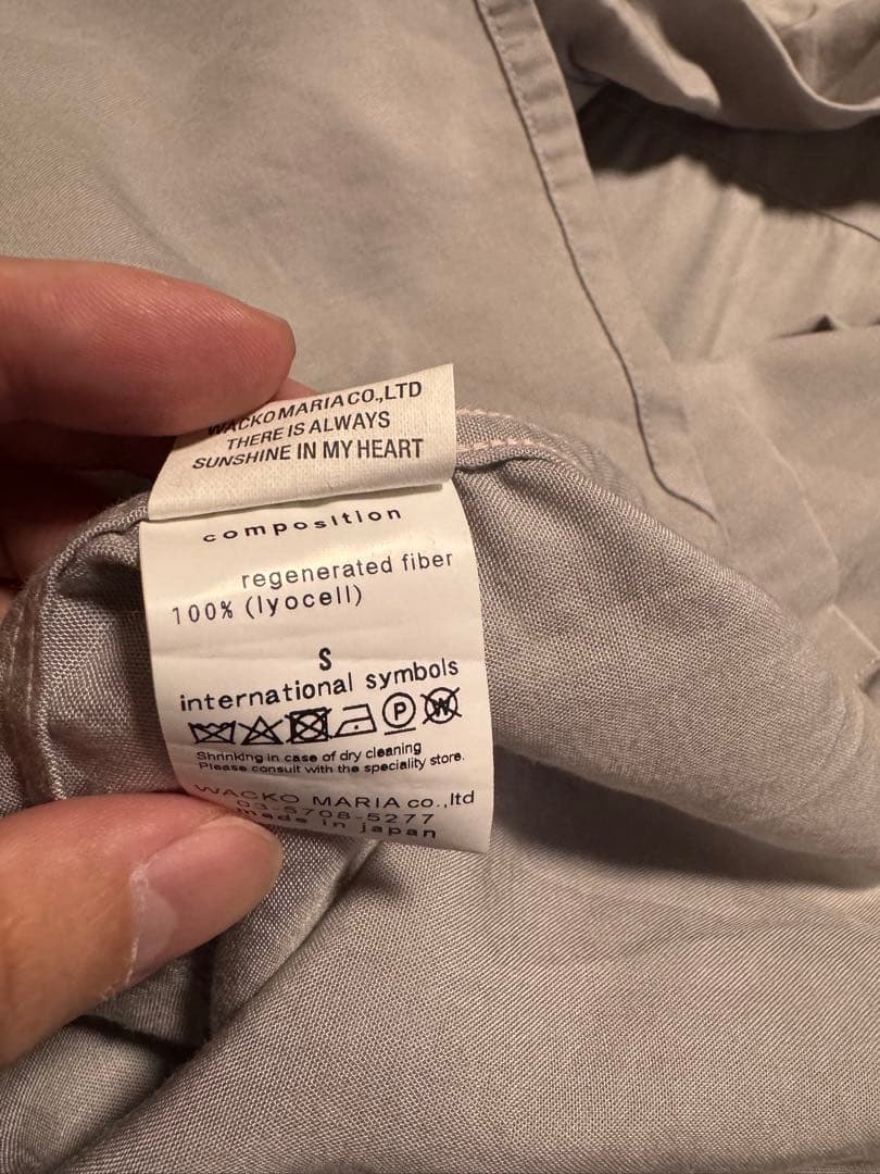 WACKO MARIA ワコマリア 50'S SHIRT オープンカラーシャツ