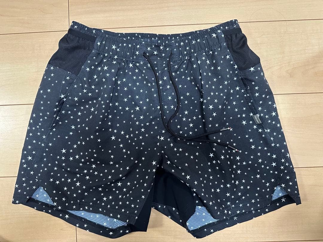 ウォーキング・ランニングウェア Charbon STAR 7POCKETSRACINGSHORTS