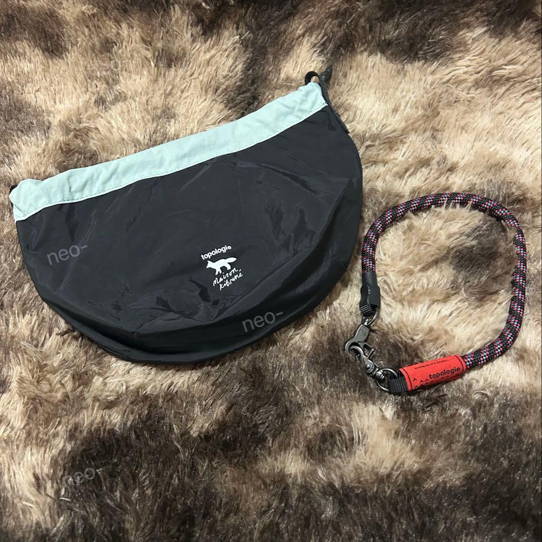 topologie × Maison Kitsuneトポロジー コラボポーチ