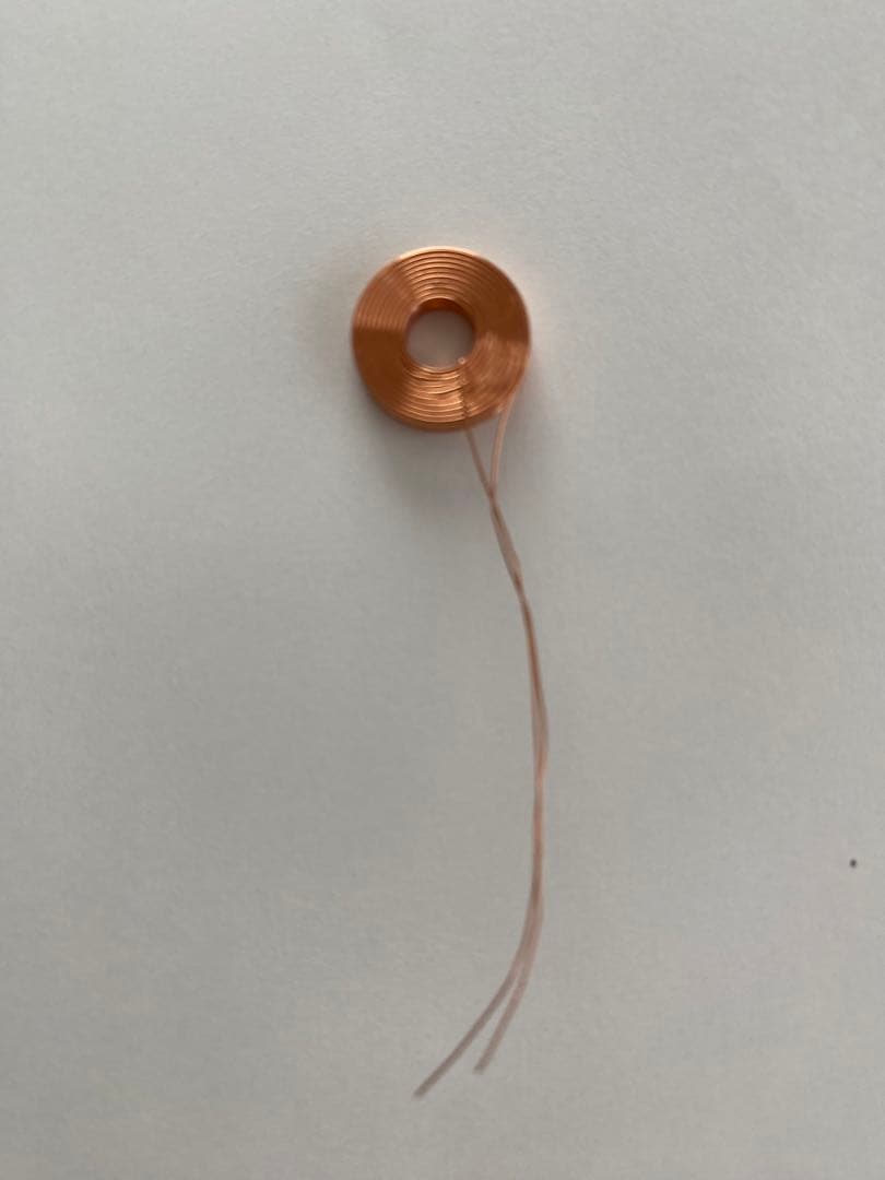 銅線　コイル　オーディオ用
