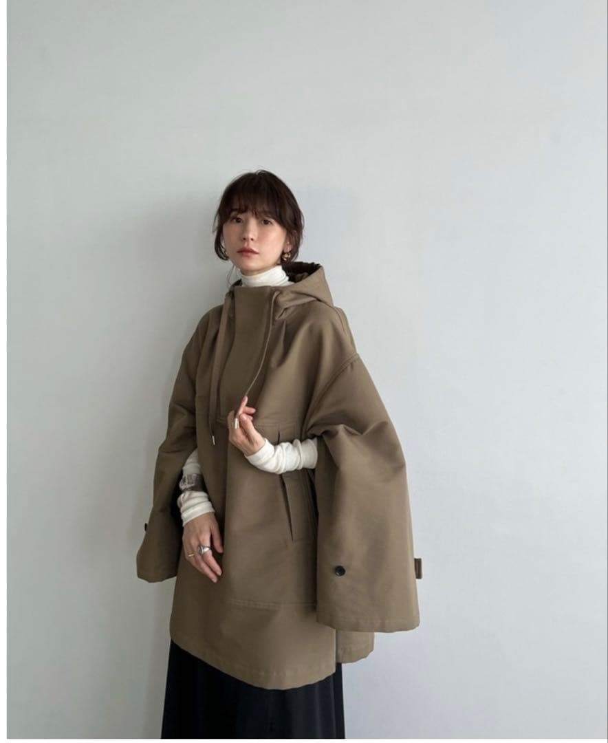 CLANE SIDE OPEN WIDE ANORAKサイズ2