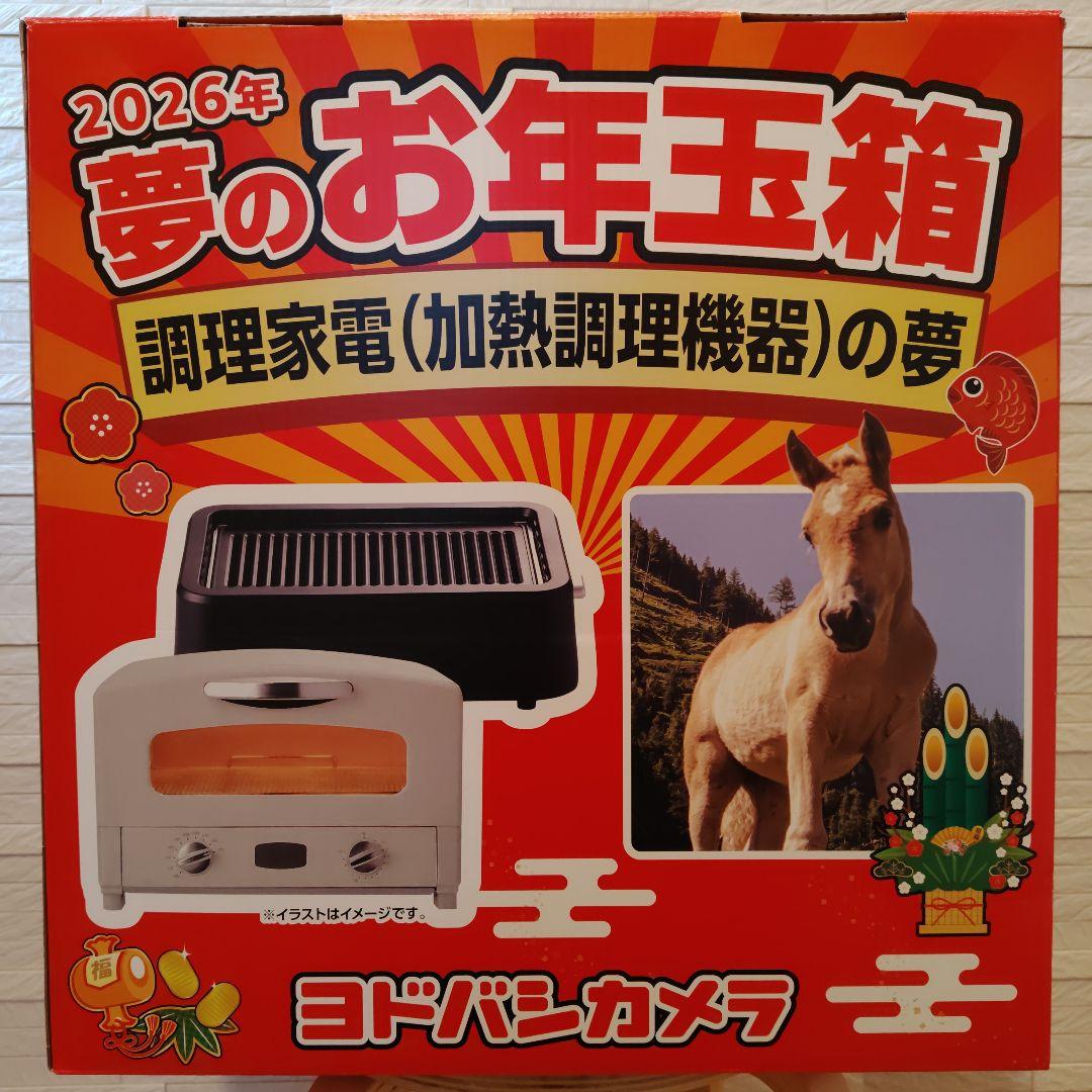 【Kanaaa】2026年 夢のお年玉箱 調理家電(加熱調理機器)の夢