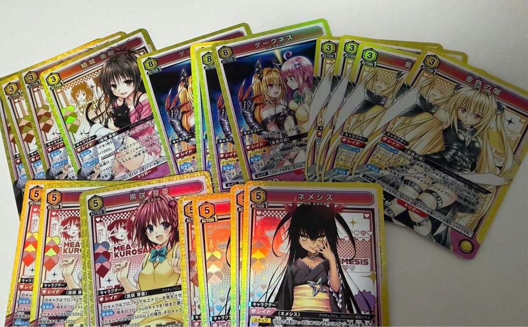 ユニオンアリーナ黄色SR以下4枚ずつ 専用