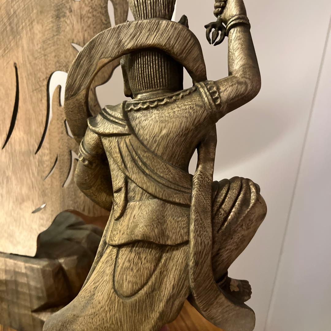 蔵王権現 52cm 井波彫刻