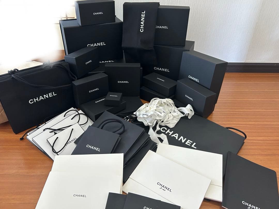 CHANEL シャネル　空箱　マグネット　ショッパー　まとめ　まとめ売り