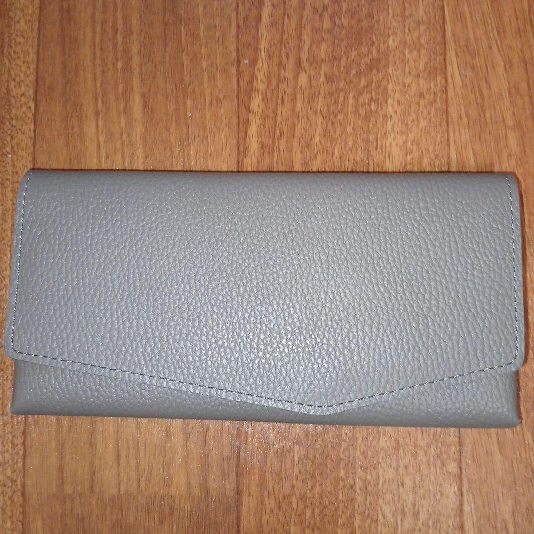 STATUSY il modo 小さい長財布 右利き メンズ レディース グレー