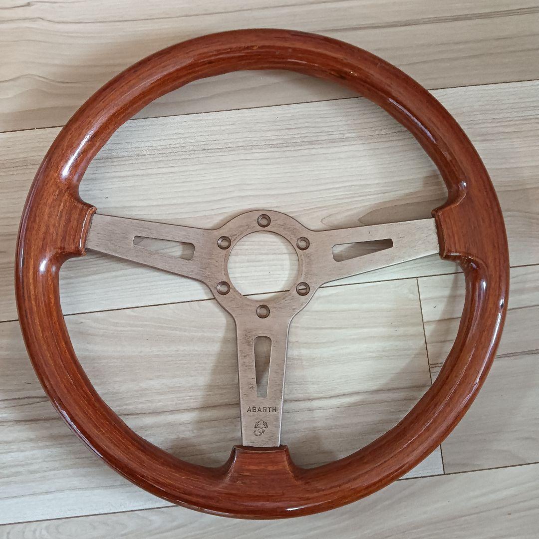 ABARTH ステアリングホイール 3スポーク