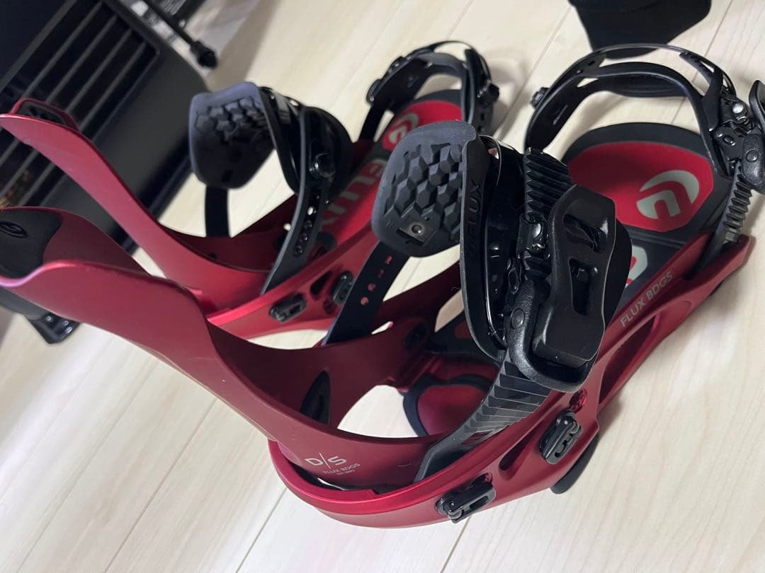 FLUX DS Lサイズ 20-21 RED ビンディング 赤 　美品