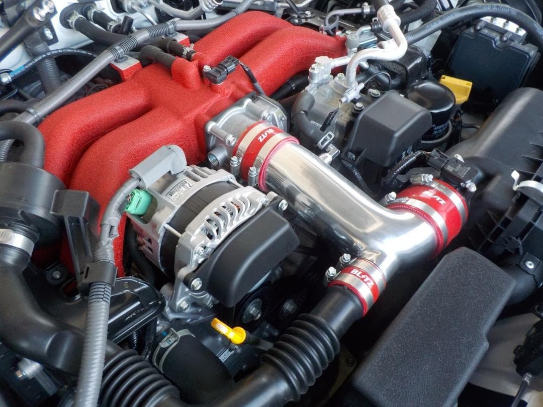 BLITZ ブリッツ サクションキット レッド 86ハチロク ZN6 後期MT用