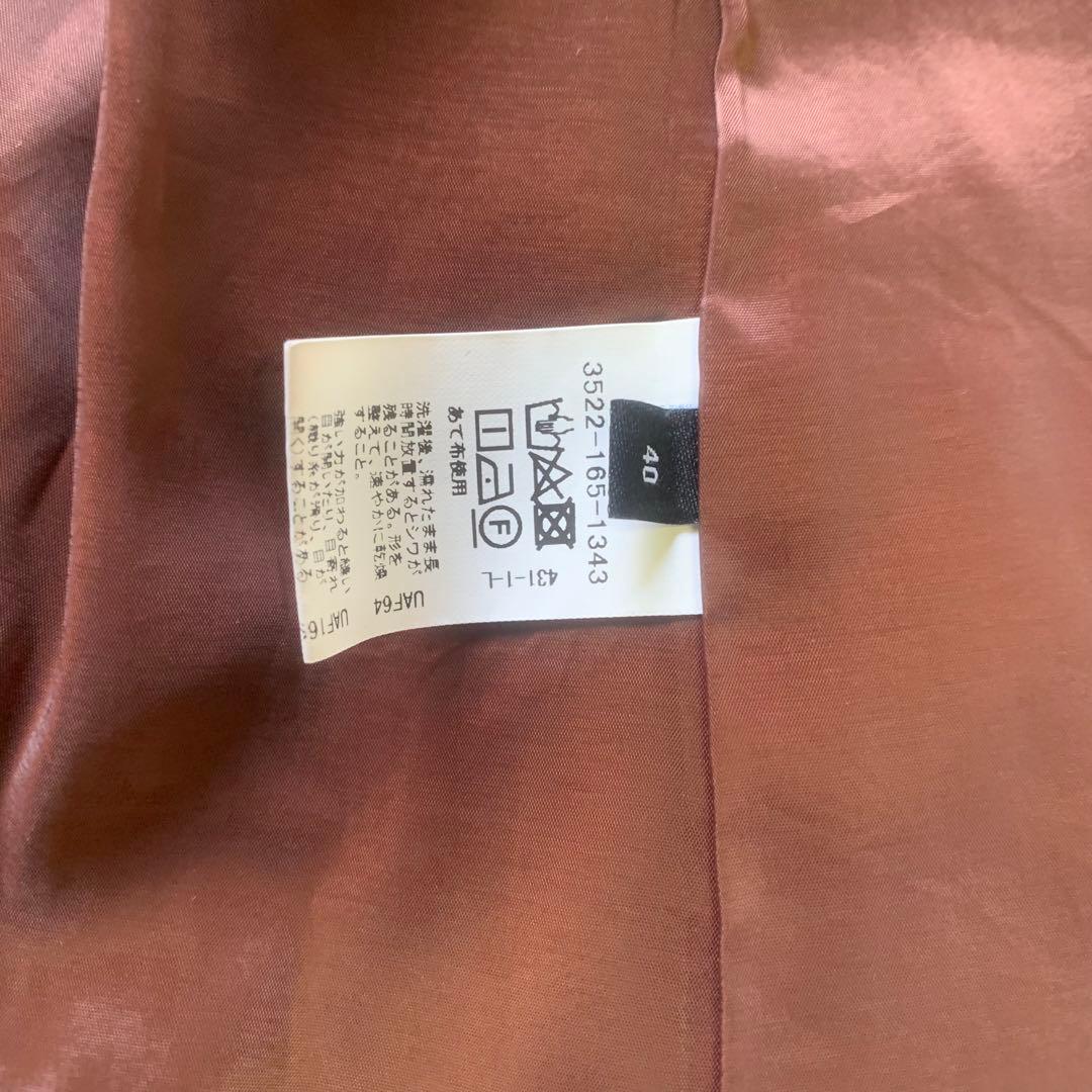 グリーンレーベル　シャークノーラペル セットアップ　ウォッシャブル　パンツスーツ