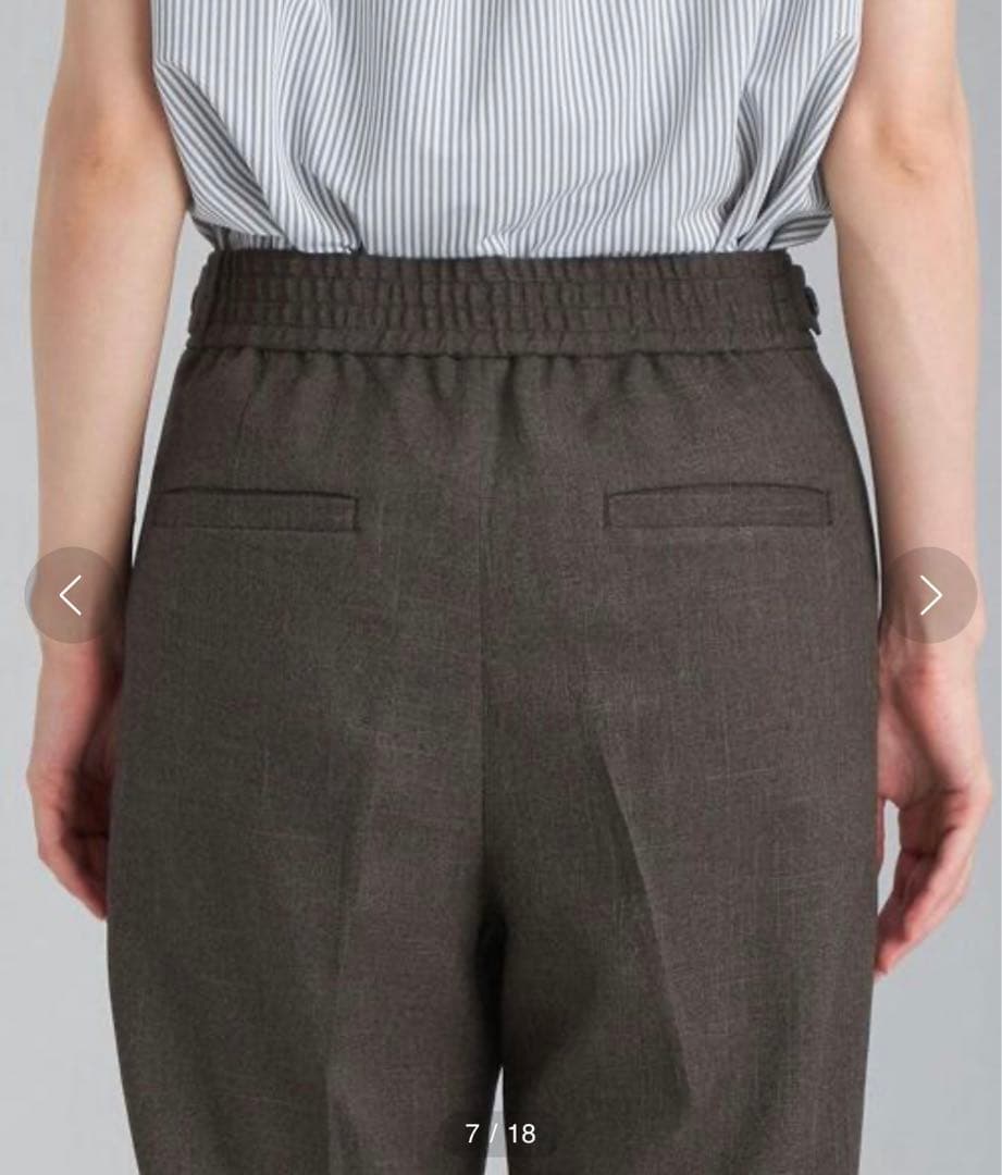 グリーンレーベル　シャークノーラペル セットアップ　ウォッシャブル　パンツスーツ