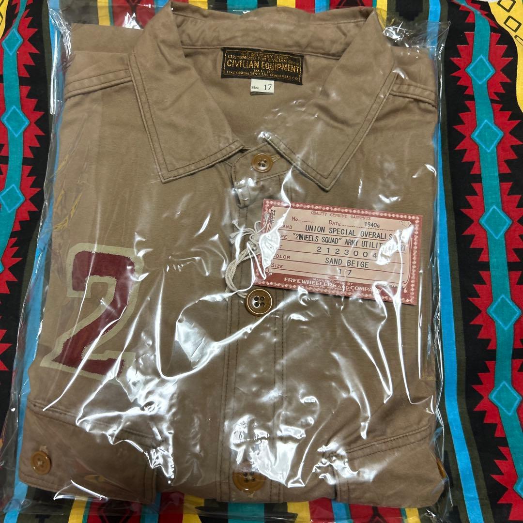 freewheelers アーミーユーティリティシャツ 17