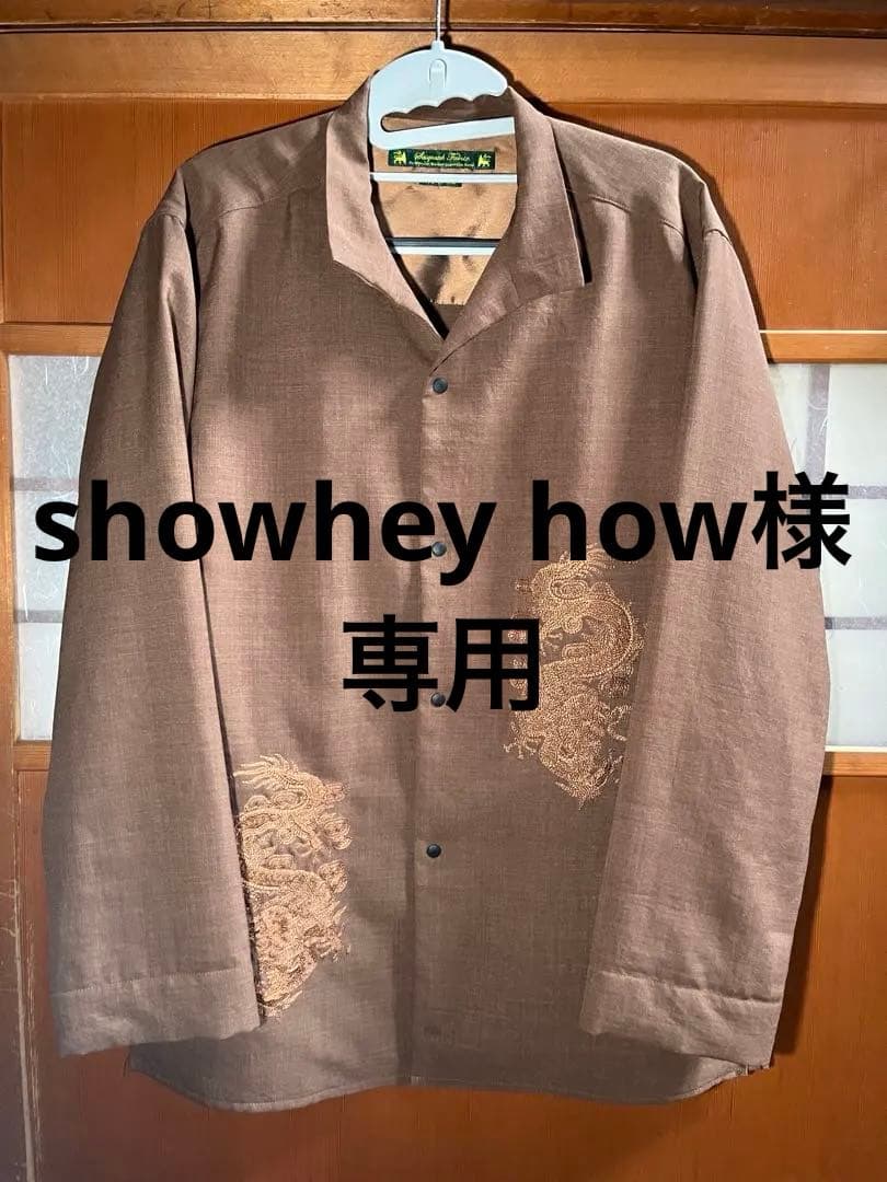 専用Sasquatchfabrix. 刺繍シャツジャケット　M