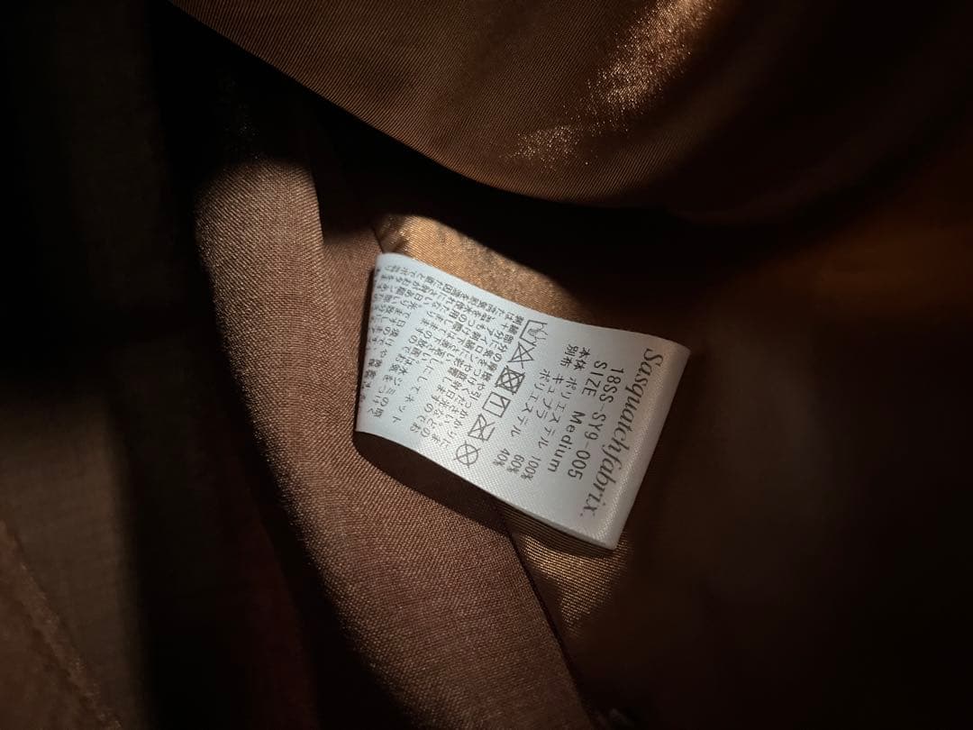 専用Sasquatchfabrix. 刺繍シャツジャケット　M