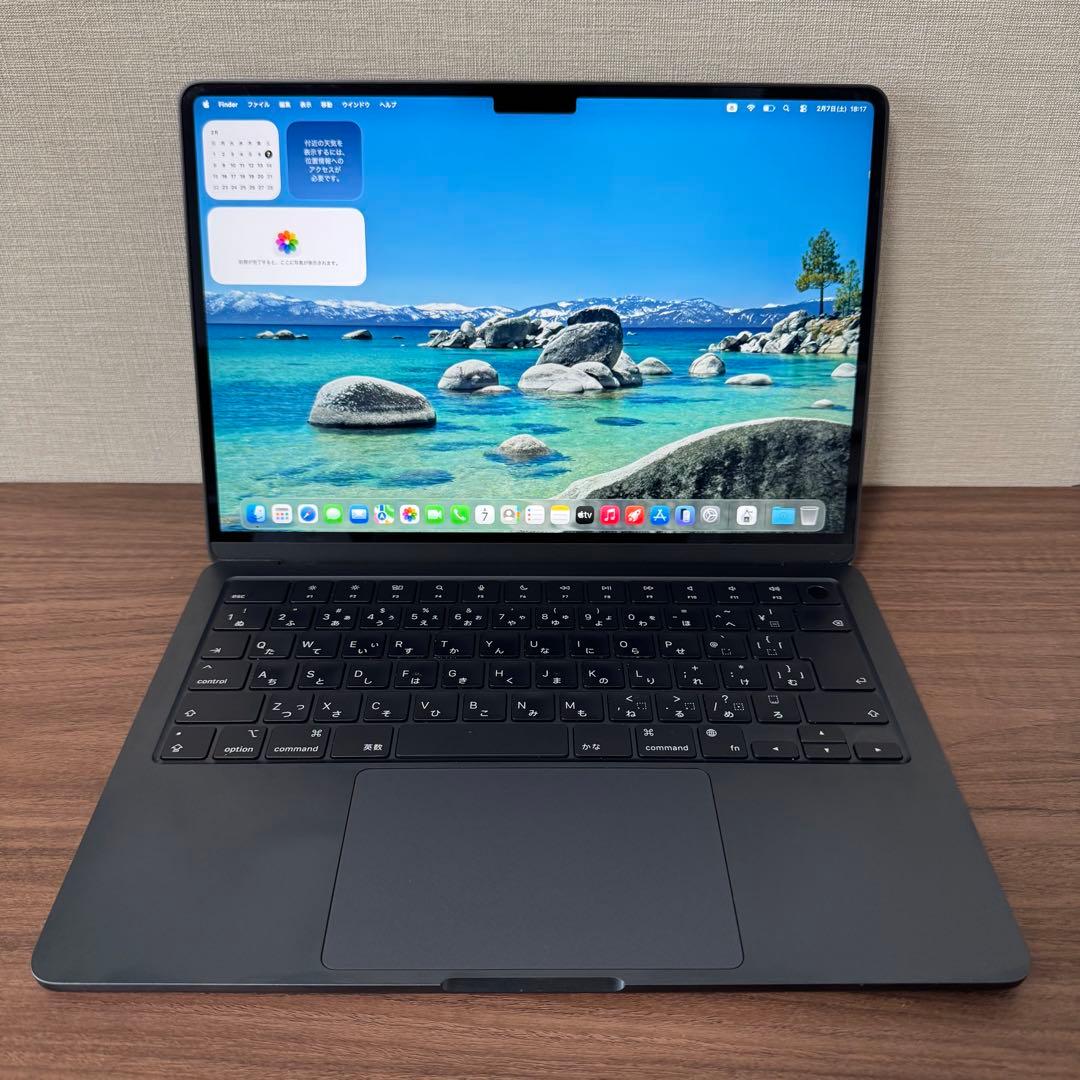 【美品】Apple MacBook Air M2スペースグレイ