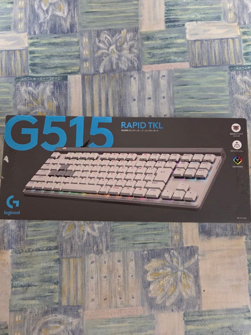 【使用1時間程】G515 RAPID TKL ホワイトカラー　本体