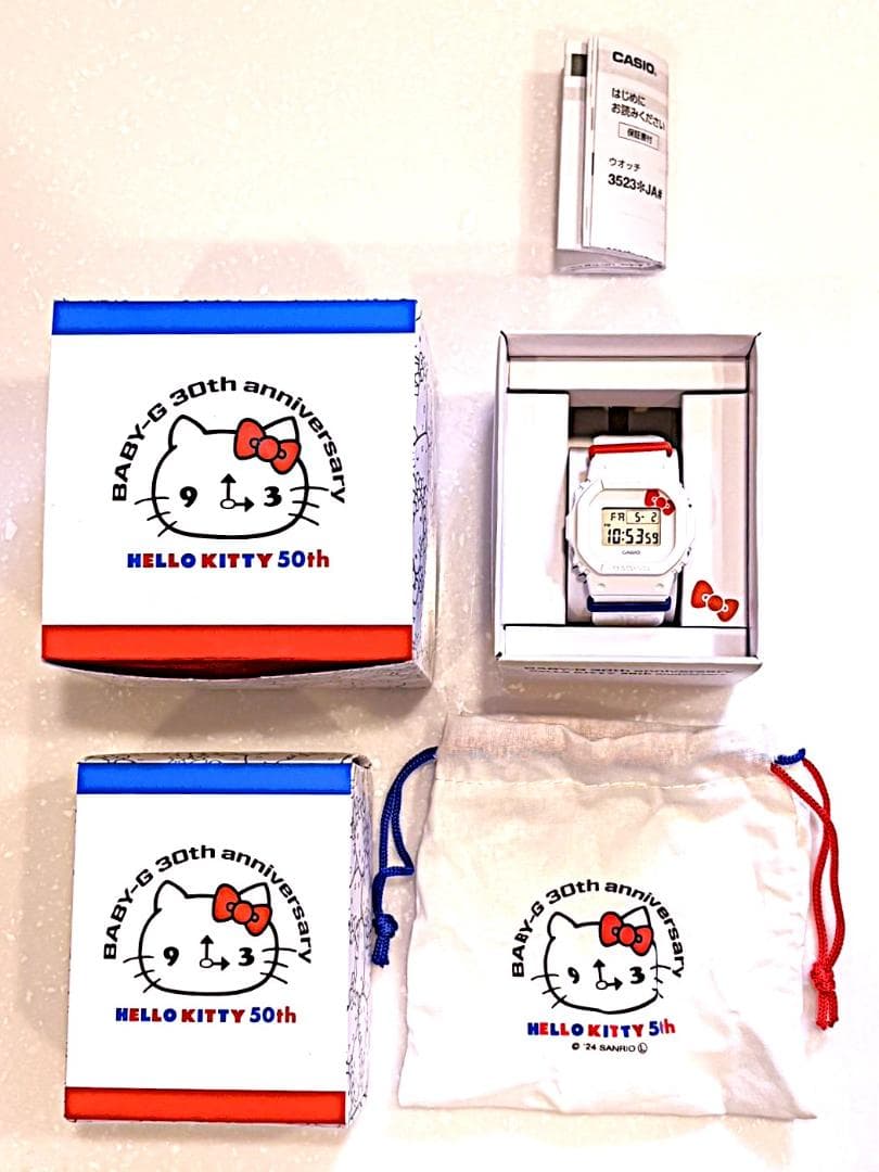カシオ　　ハローキティ　　コラボレーションモデル　　BABY-G　　開封・未使用