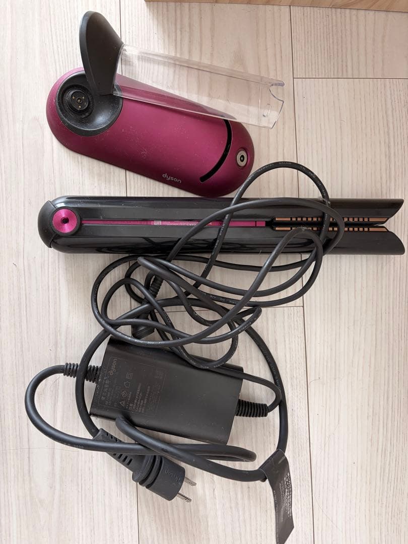 Dyson ストレートヘアアイロン ブラック・ピンク