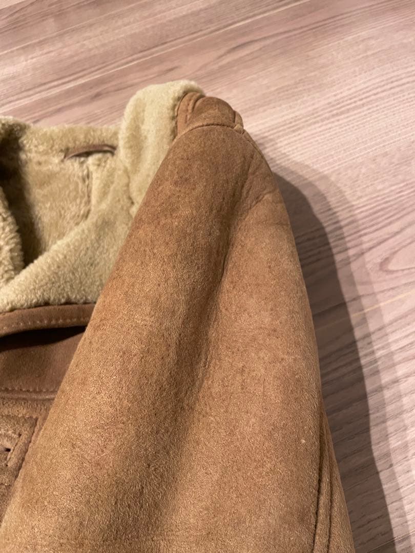 シープスキン　ランチコート　英国製