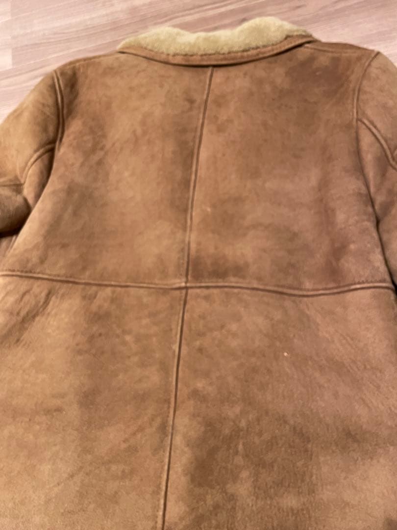シープスキン　ランチコート　英国製