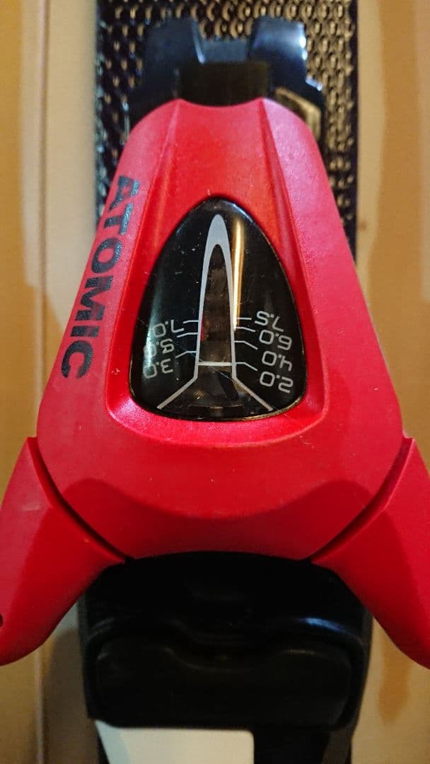 ATOMIC J4 150㎝②簡単調整ビン229～336㎜ アトミックスキー板