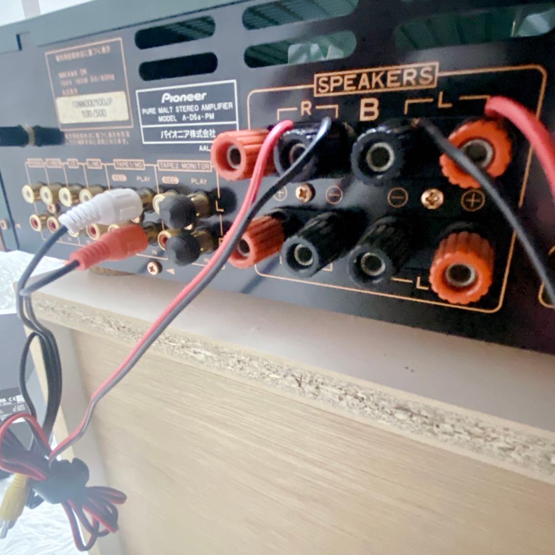 超プレミア pioneer A-D5a-PM プリメインアンプ 世界限定 五百台