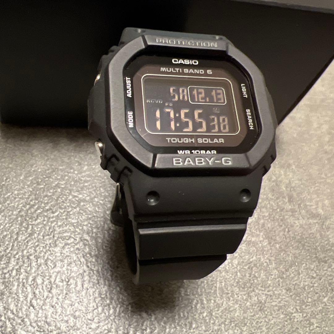 CASIO BABY-G BGD-5650 電波ソーラー オールブラック