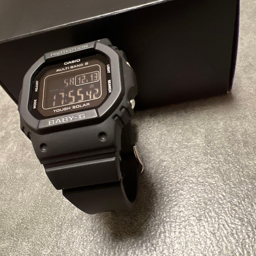CASIO BABY-G BGD-5650 電波ソーラー オールブラック