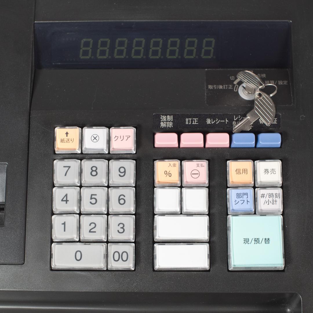 SHARP シャープ 電子レジスタ レジ XE-A147 ブラック
