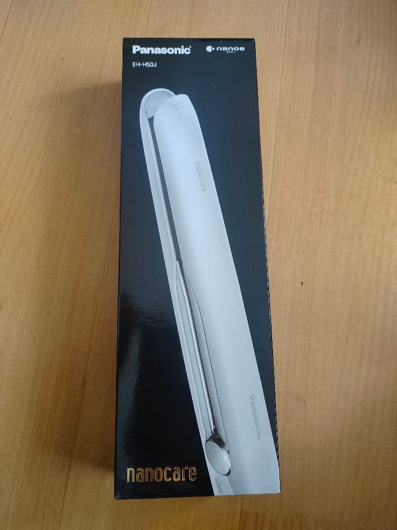Panasonic ストレートアイロン ナノケアブラックEH-HS0J （1個）