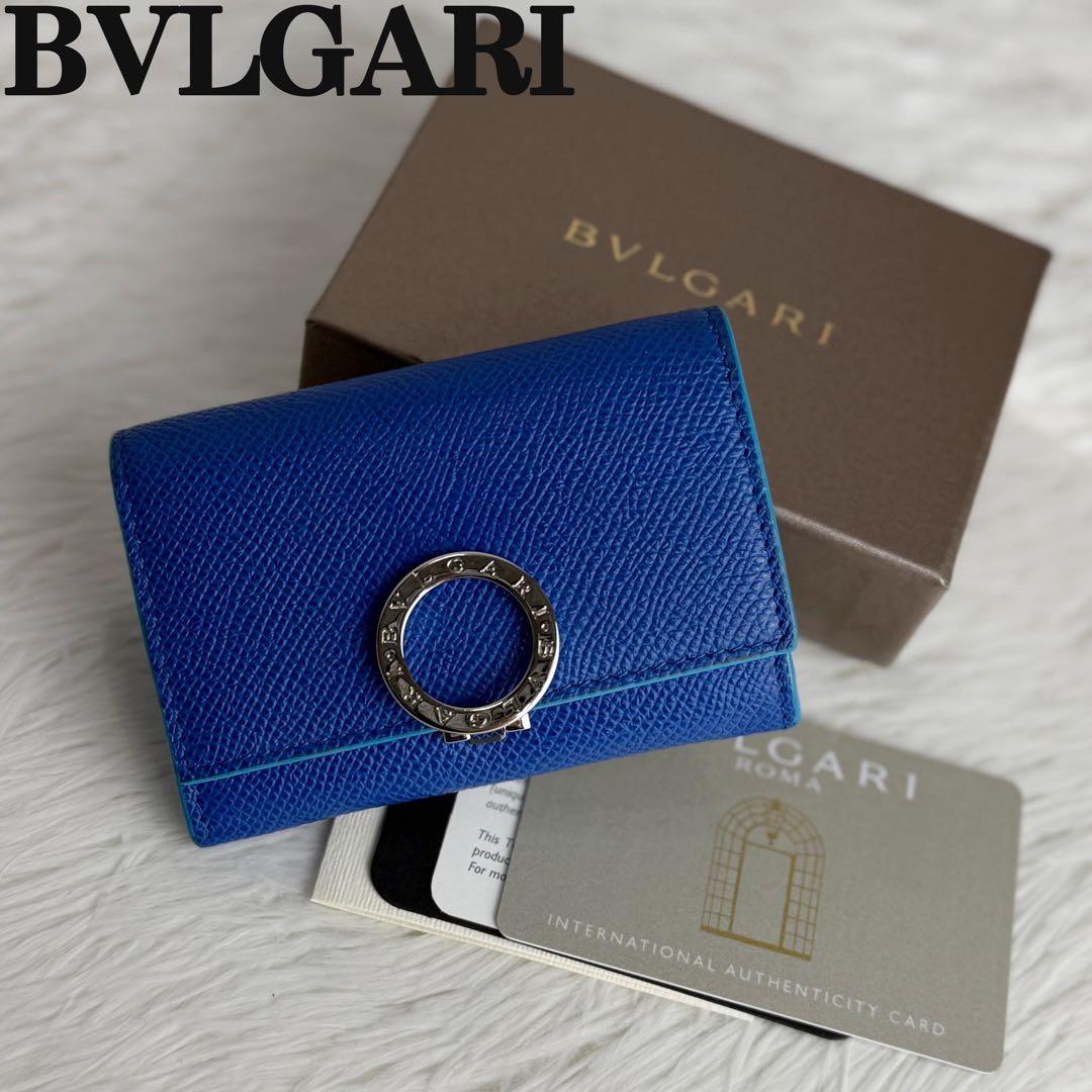 美品♡購入証明書付♡グレインカーフレザー♡BVLGARI ブルガリ ケース