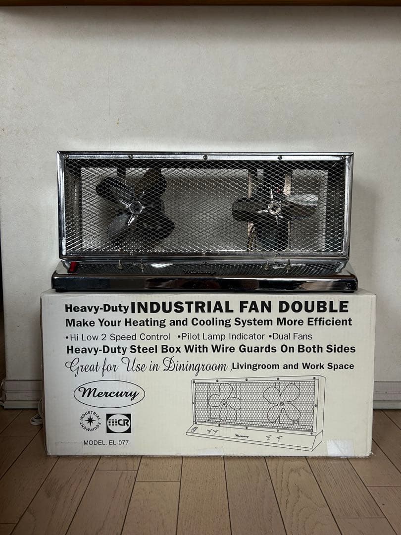 【MERCURY】廃盤　インダストリアル ダブルファン