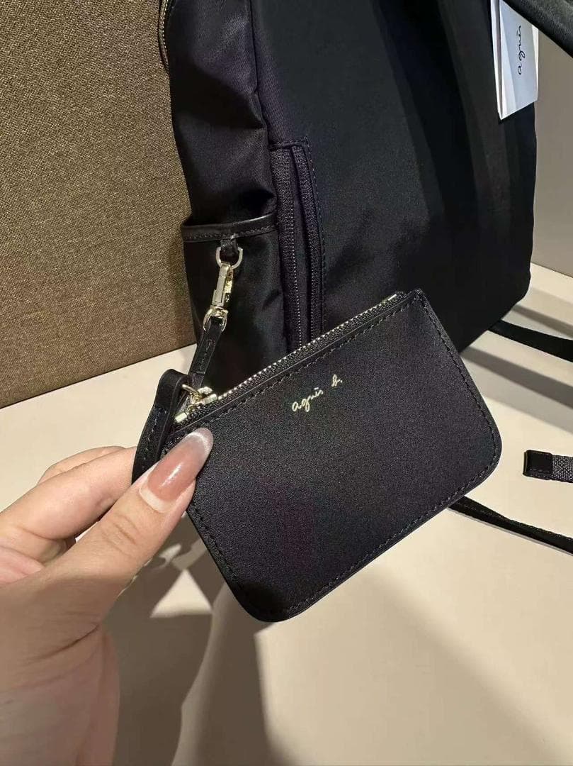 agnès b. VOYAGE FEMME バックパック リュック ブラック