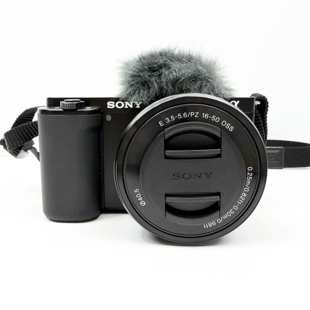 美品 SONY ZV-E10 パワーズームレンズキット カメラ