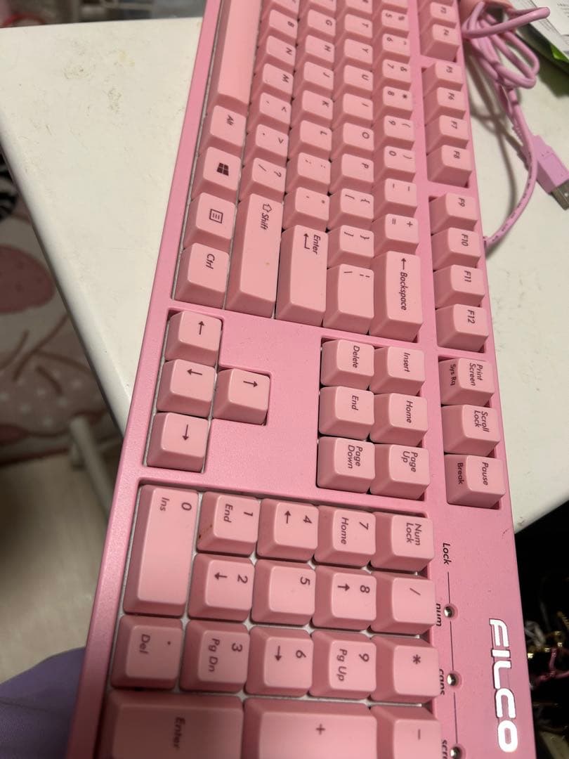 FILCO ピンク USBキーボード 英字配列