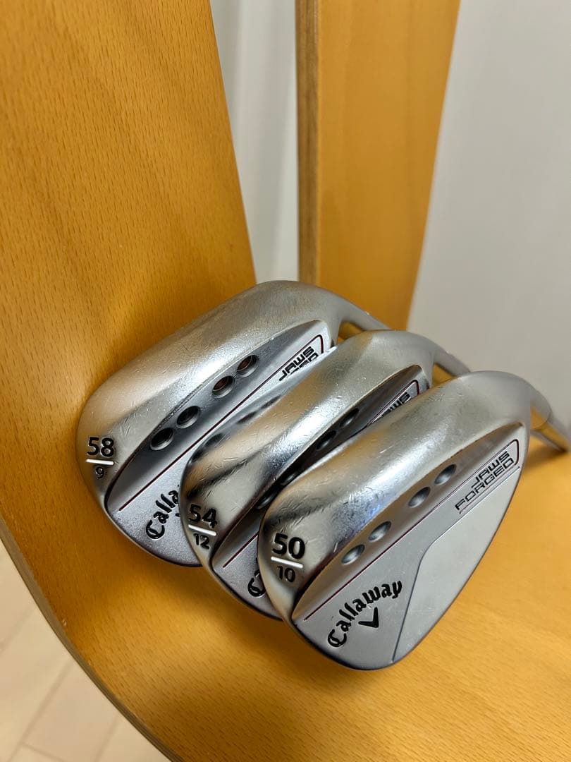 キャロウェイ ウェッジ JAWS FORGED 50,54,58 セット