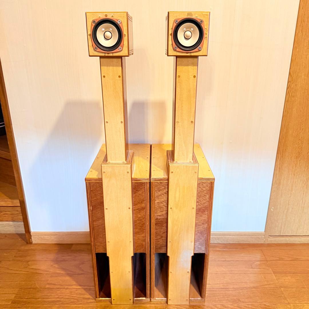 FOSTEX FE83-SOL 自作エンクロージャー付き