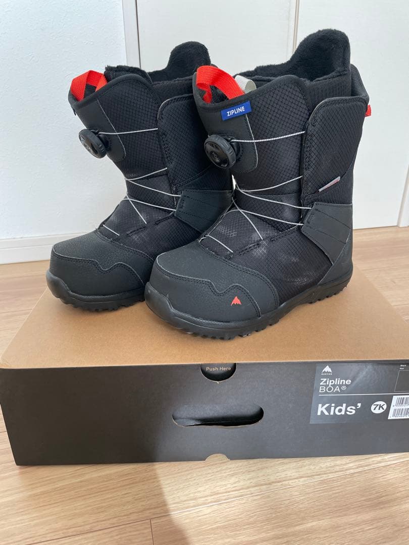 バートンジュニアスノーボードブーツジップライン25センチ