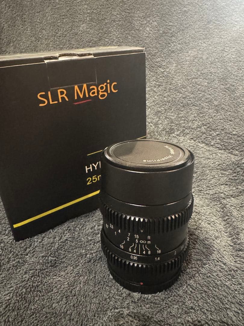 【極美品】SLRMAGIC 25mmF0.95 CineⅢ マイクロフォーサーズ