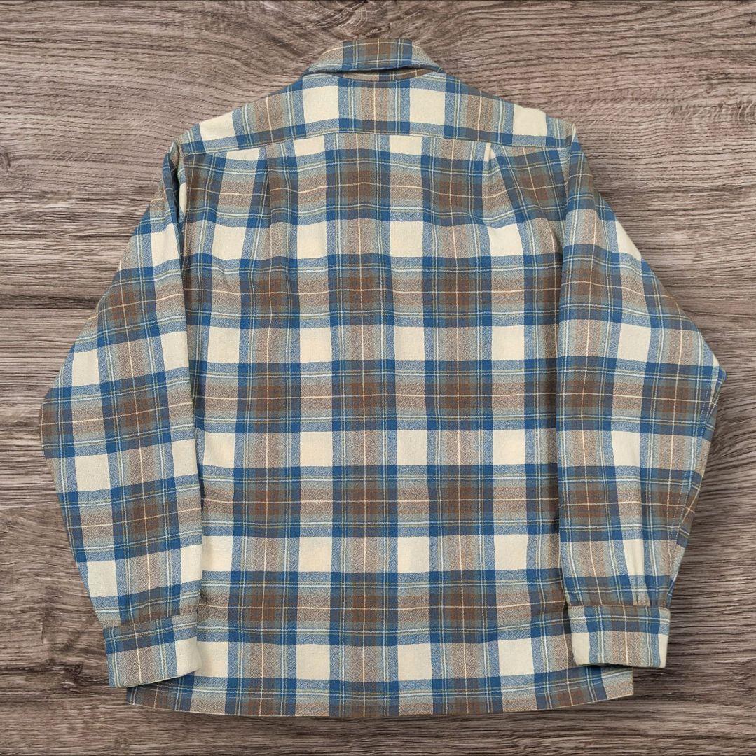 ✸70's✸PENDLETON✸ボードシャツ✸アメリカ製✸ Mサイズ✸ネルシャツ