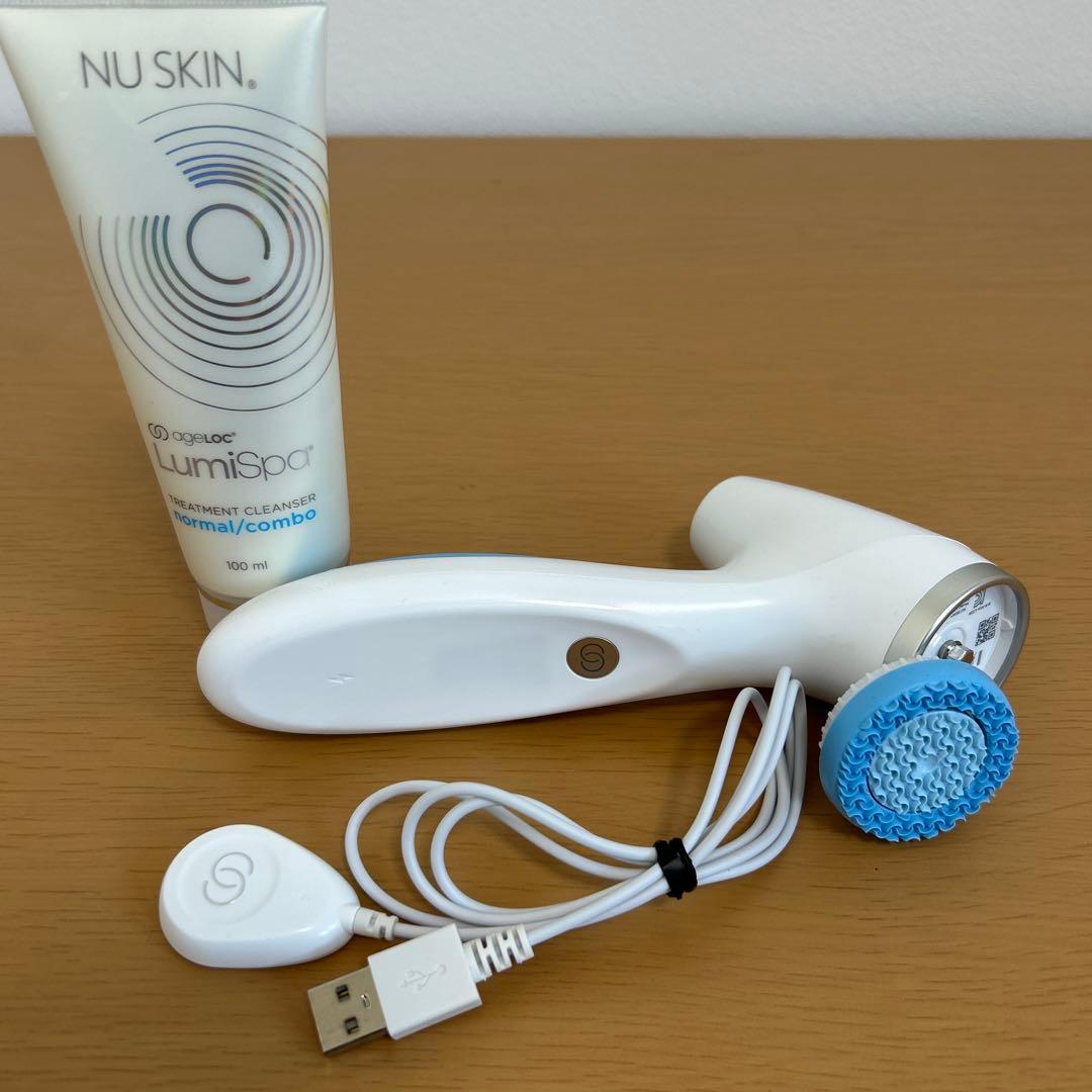 NU SKIN LumiSpa 美顔器 クレンジングクリーム付き
