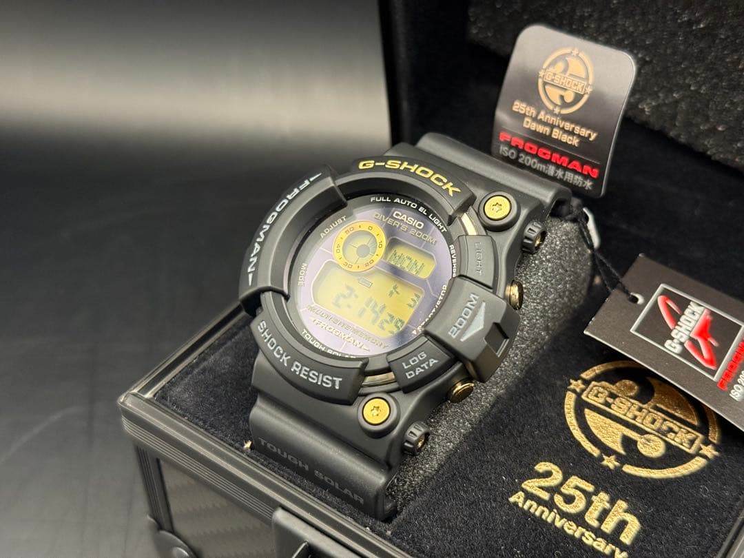 CASIO G-SHOCK FROGMAN 25周年 GW-225 ゴールド