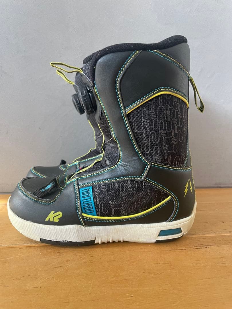 K2 キッズ用　スノーボードビンディングブーツ3点セット 男の子用