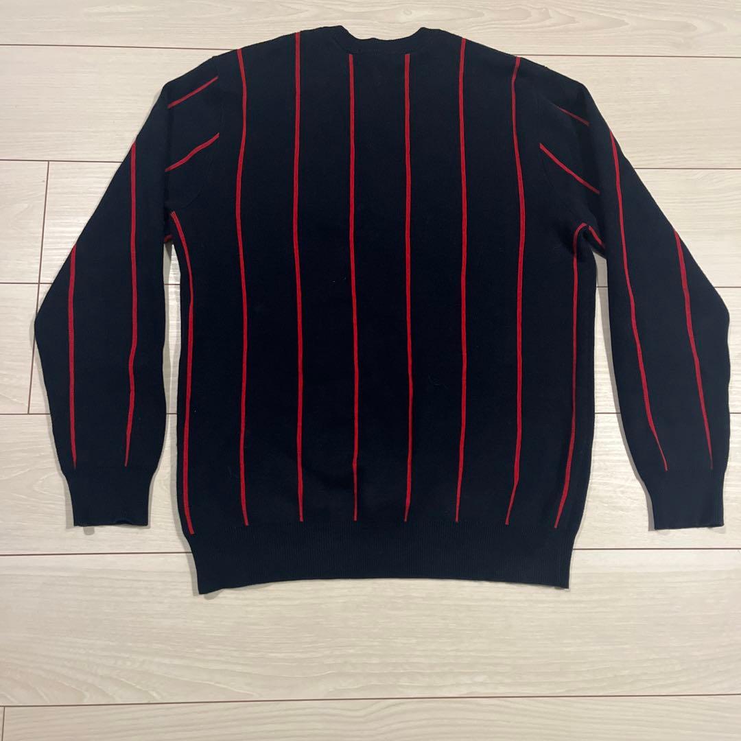 Supreme ストライプ ニットセーター S