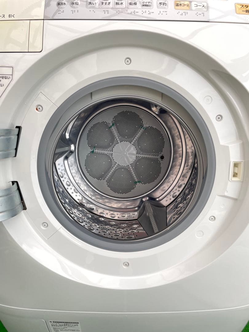 906 ナショナル(パナソニック) 9kgドラム式洗濯乾燥機 クリスタルグレー